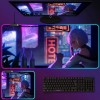Килимок для мишки LED 80*30 см. Anime (Print 13)