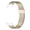 Металевий ремінець MIJOAS Milanese Loop для Mi Band 8 / 9 (класична застібка) (Беж)