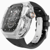 Захисний корпус MOD Quick Release для Apple Watch Ultra 49 мм (Ultra 1 / Ultra 2 / Ultra 3) з ремінц (black transparent)