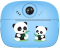 Дитяча миттєва камера з принтером PANDA  + 3 рулони для друку(DIY Instant Camera) (Blue)