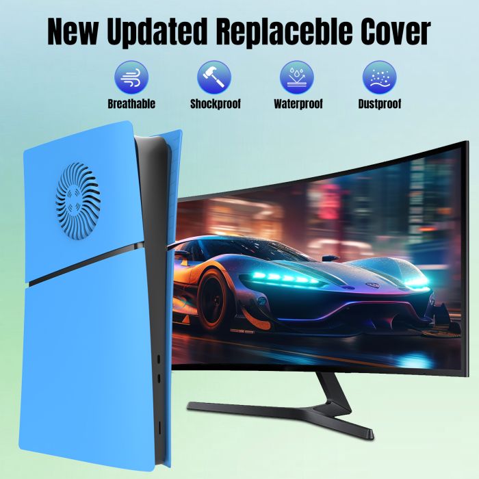 Змінні панелі для Sony PlayStation 5 SLIM (2023 року) Digital (Blue)