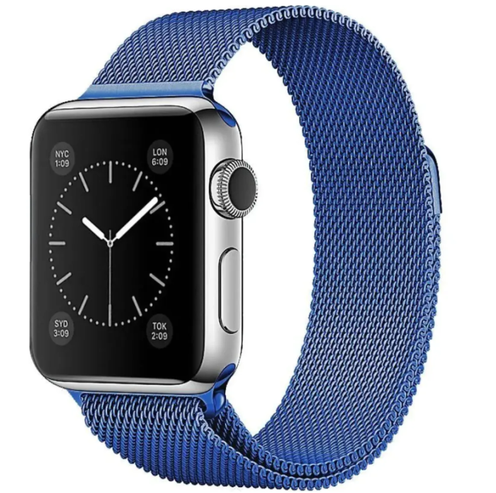 Міланська петля Apple Watch 38/40/41 AAA+ ,  (Синій)