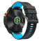 Силіконовий ремінець з карбоновим візерунком 26 мм для Garmin Fenix / Enduro / Tactix (Lihgt Blue)