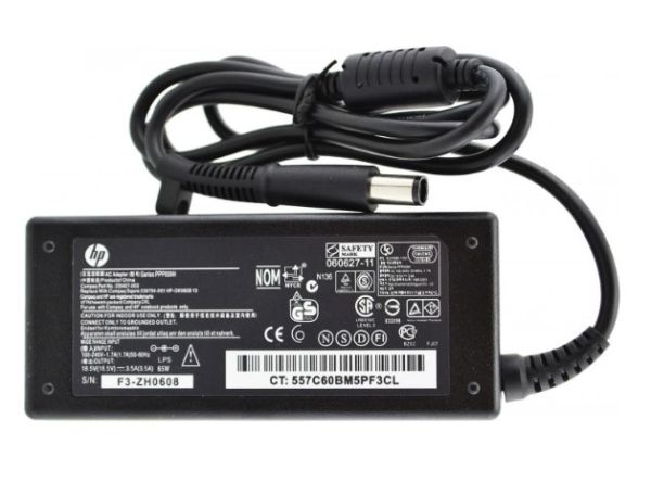 Блок Живлення для ноутбука HP (18.5V 3.5A 65W) 7.4x5.0 мм., Envy 15-1050es