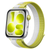 Нейлоновий ремінець-петля для Huawei Watch Fit 4 / Watch Fit 3 (lime)