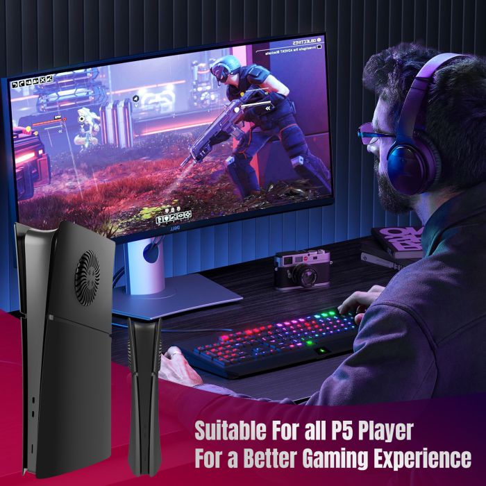 Змінні панелі для Sony PlayStation 5 SLIM (2023 року) Digital (Black)