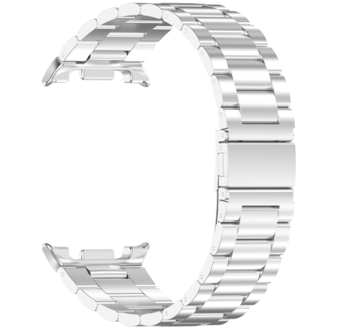Металевий браслет із нержавіючої сталі для Samsung Galaxy Watch 8 40/44 мм та Watch 8 Classic 47 мм (срібний)