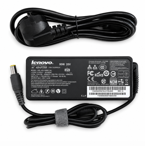 Блок живлення Lenovo 90W 20V 4.5A 7.9x5.5 мм (2468) (блок)
