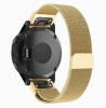 Міланський металевий ремінець 20 мм для Garmin Fenix 7S / 6S / 6S Pro / 5S / 5S Plus  (жовтий)