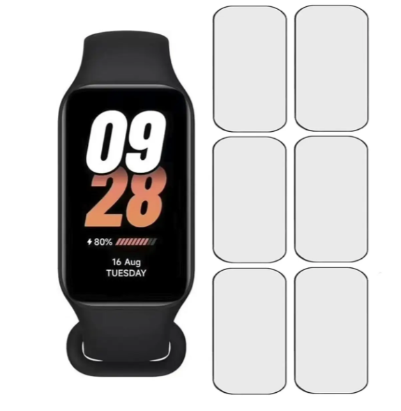 Гідрогелева плівка глянцева для Xiaomi Smart Band 8 Active та Redmi Smart Band 2