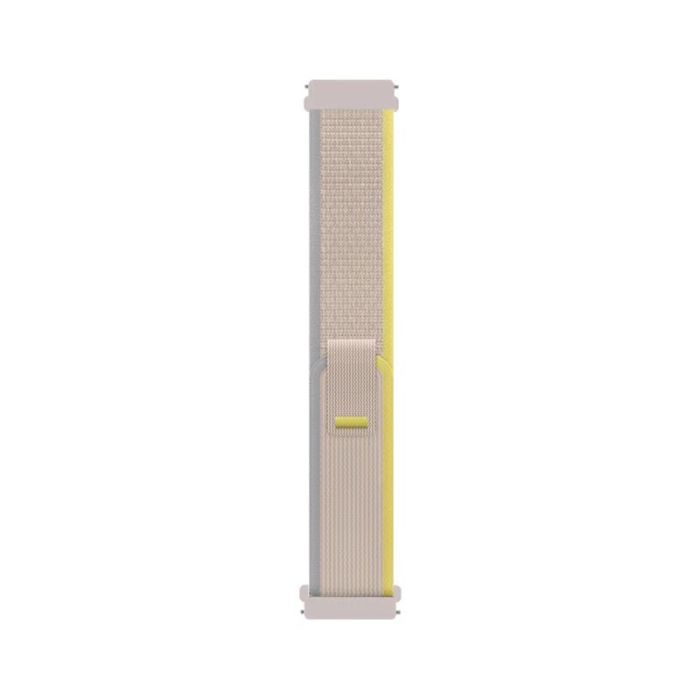 Ремінець Trail Loop для смарт годинників - 20 мм. (Yellow/Beige)