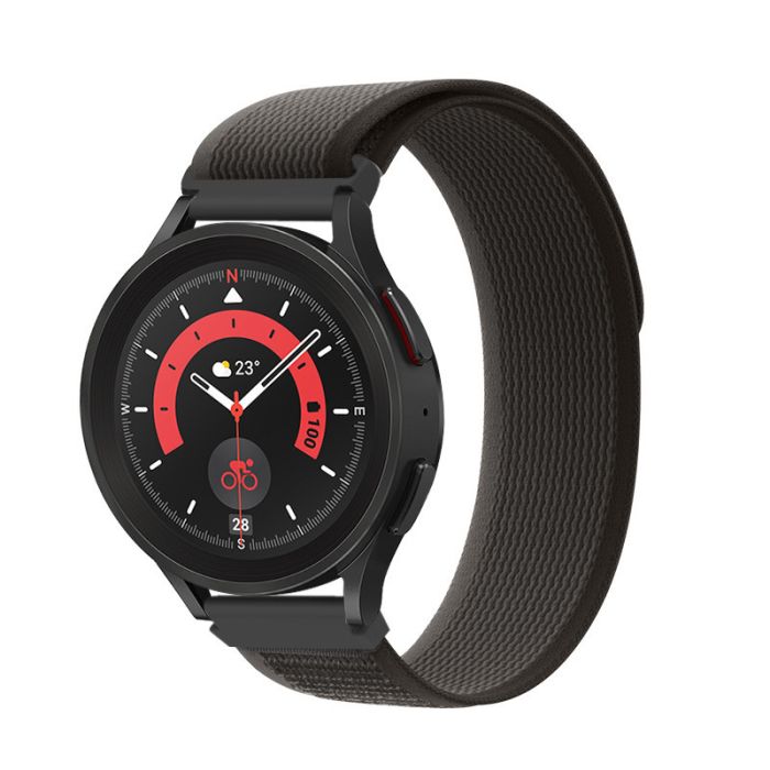 Ремінець Trail Loop для смарт годинників - 22 мм. (Black/Gray)