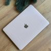 Чохол накладка шкіряна на MacBook Pro 16.2 A2485 | A2780 (Світло рожевий)