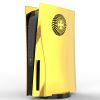 Змінні панелі для Sony PlayStation 5 Disc Edition – Дзеркальні з вентиляцією (Gold)