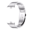 Металевий браслет для Mi Band 8/9 Pro, Redmi Watch 4/5 – нержавіюча сталь (Срібний з плоскими лініями)