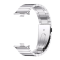 Металевий браслет для Mi Band 8/9 Pro, Redmi Watch 4/5 – нержавіюча сталь (Срібний з плоскими лініями)