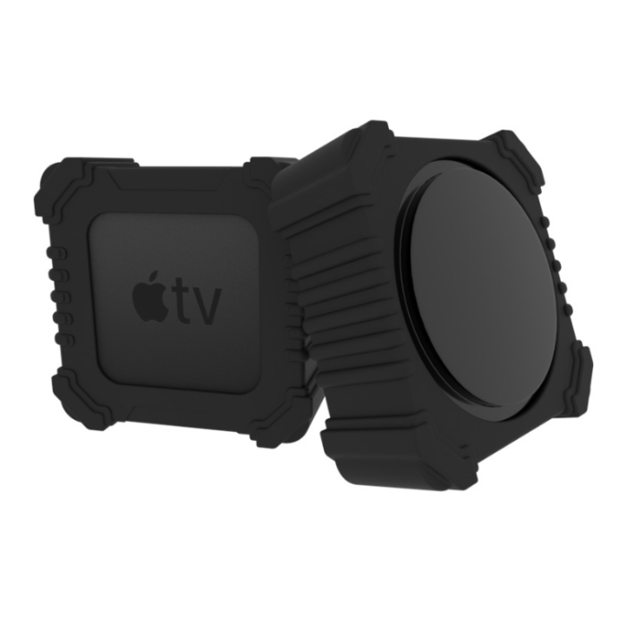 Захисний силіконовий чохол для Apple TV (4K / HD)  (Black)
