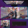 Килимок для мишки LED 80*30 см. Anime (Print 15)
