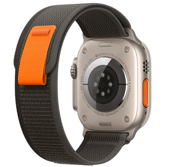 Тканинний ремінець TRAIL LOOP 42 / 44 / 45 AAA+, (Черный / Black)