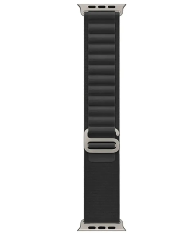Тканинний ремінець Alpine LOOP Apple Watch 42 / 44 / 45 AAA+,  (Чорний)
