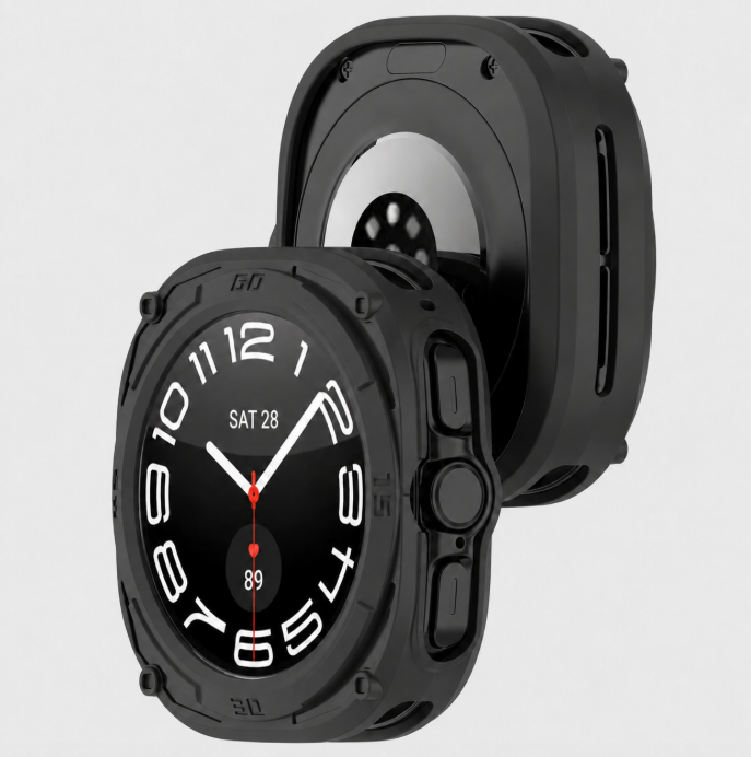 Захисний чохол-бампер Armor для Samsung Galaxy Watch Ultra 47 мм (чорний)