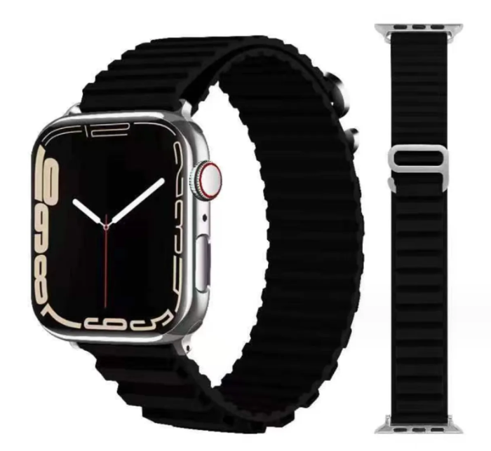 Силіконовий ремінець Alpine LOOP Apple Watch 42 / 44 / 45 / 49 AAA+, Рожевий (Різнокольоровий)