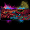 Килимок для мишки LED 80*30 см. Monster  (Print3)