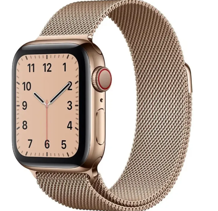 Міланська петля Apple Watch 42 / 44 / 45 / 49 AAA+ , Фіолетовий (Бежевое золото)