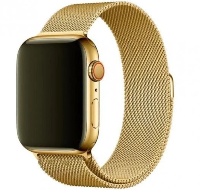 Міланська петля Apple Watch 42 / 44 / 45 / 49 AAA+ , Фіолетовий (Желтое Золото)