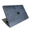 Чохол накладка на MacBook Pro 13  M1/M2/M3 ШКІРЯНИЙ (Синій)