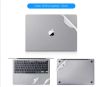 Вінілове покриття наклейка для MacBook (Кришка, Низ, Трекпад, Внутрішня частина), MacBook Pro A1989, (MacBook Air A1932, A2337 Silver)