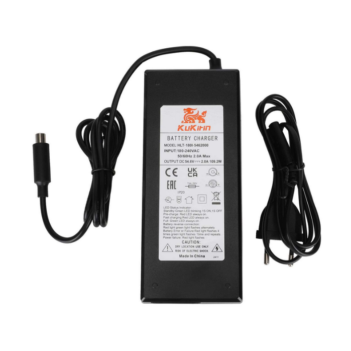 Зарядний пристрій Kukirin 54.6V 2A для G2 Pro / G2 Max Оригінал