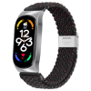 Ремінець для MiBand 7 тканинний, (Black/Green2)