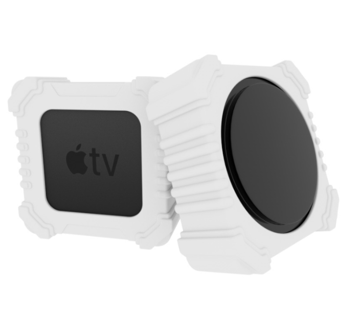 Захисний силіконовий чохол для Apple TV (4K / HD)  (White)