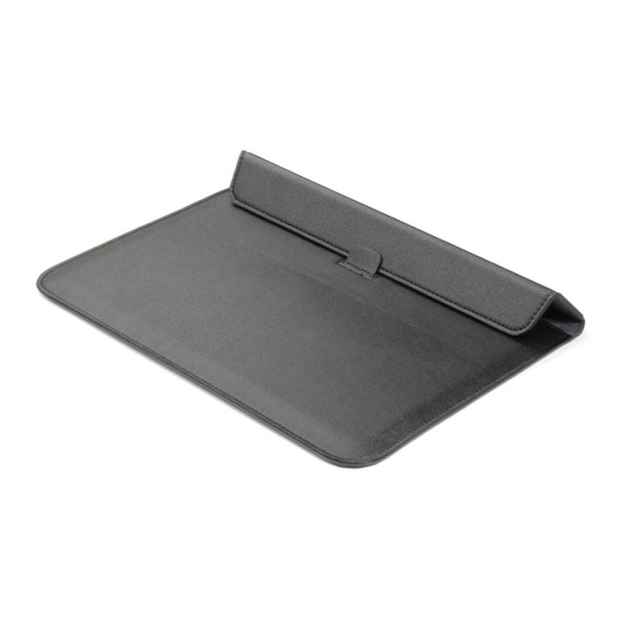 Чохол-конверт-підставка Leather PU для MacBook 13 (Чорний)