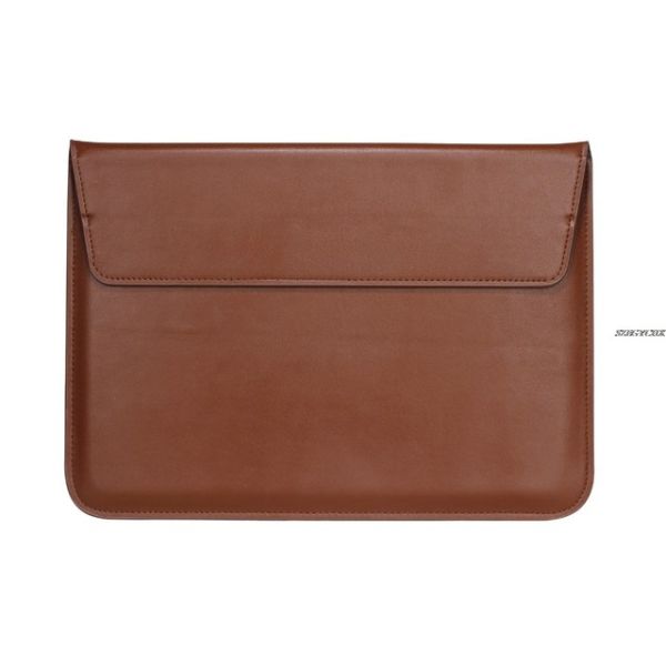 Чохол-конверт-підставка Leather PU для MacBook 13 (Коричневий)
