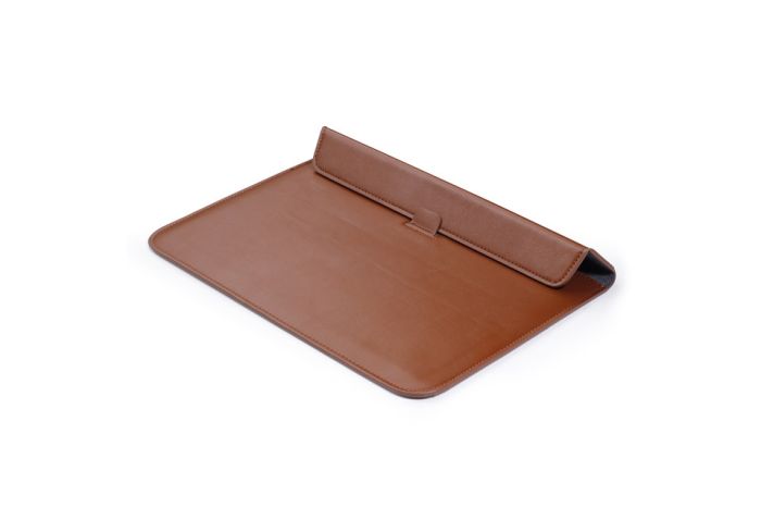 Чохол-конверт-підставка Leather PU для MacBook 13 (Коричневий)