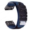 Ремінець нейлоновий для годинника Garmin 26 mm QuickFit тактичний Military (Blue)