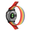 Нейлоновий ремінець на липучці для Garmin Fenix 7/7X/6X/5X/6/5 26ММ. (Різнокольоровий)
