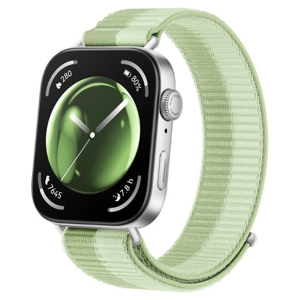 Нейлоновий ремінець-петля для Huawei Watch Fit 4 / Watch Fit 3 (mint green)
