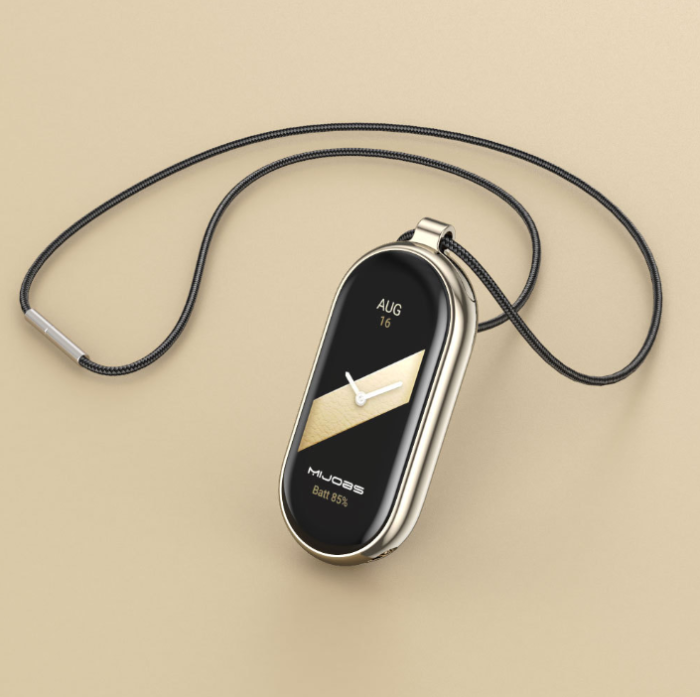 Підвіска Mijobs для трекера Xiaomi Smart Band 8/9,  (Розовое Золото)