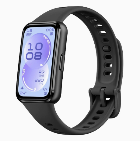 Силіконовий ремінець для Huawei Band 11 / 11 Pro (чорний)