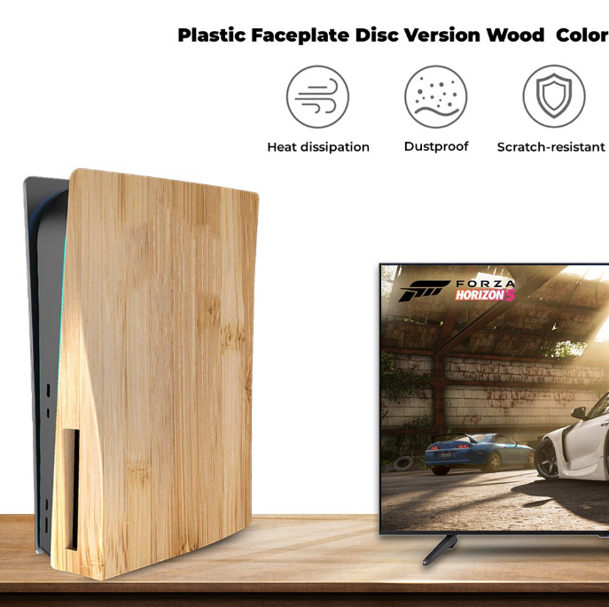 Змінні панелі для PlayStation 5 Disc Edition – Під дерево (Wood Edition)