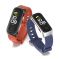 Силіконовий ремінець з захисною рамкою для Samsung Galaxy Fit 2 (зелений)