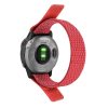 Нейлоновий ремінець на липучці для Garmin Fenix 7/7X/6X/5X/6/5 26ММ. (Червоний)