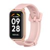 Ремінець силіконовий для Xiaomi Mi Smart Band 8 Active (Рожевий)