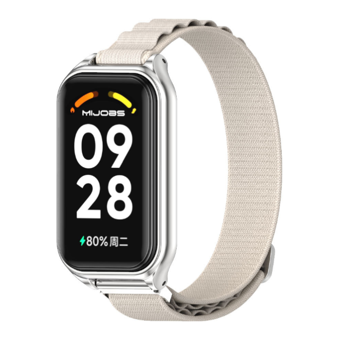 Ремінець Alpine loop для Xiaomi Mi Smart Band 8 Active (Білий)