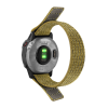 Нейлоновий ремінець на липучці для Garmin Fenix 7/7X/6X/5X/6/5 22ММ.  (Оливковий зелений)