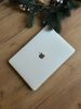 Чохол накладка з еко шкіри на MacBook Air 15 (A2941) (Білий)