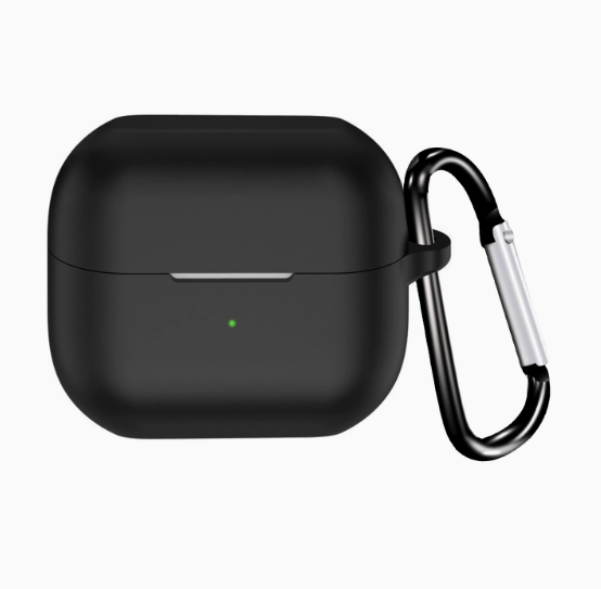 Силіконовий чохол Samsung Galaxy Buds3 / Buds3 Pro (Чорний)